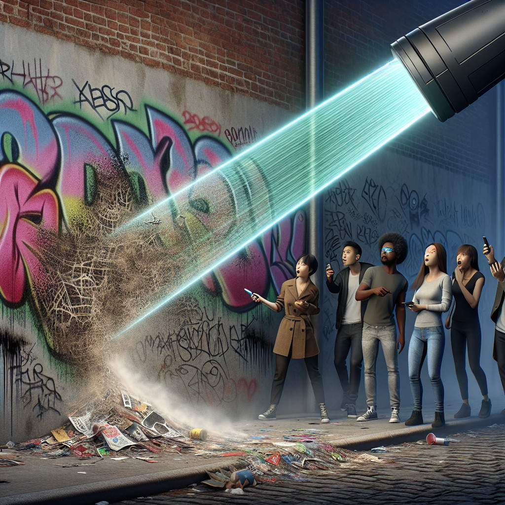 Wie kann die Laser-Graffiti-Entfernung zur Verbesserung des Stadtbildes beitragen?