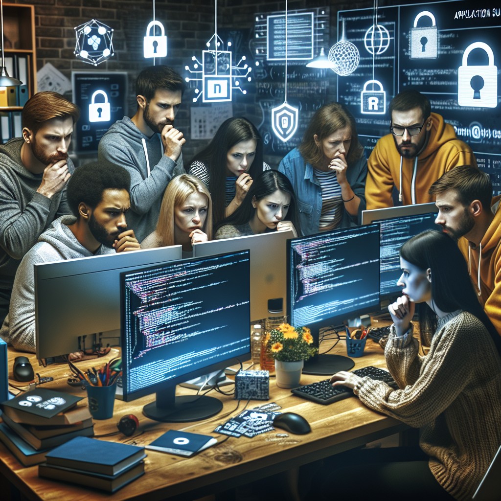 Testowanie bezpieczeństwa aplikacji w software house.