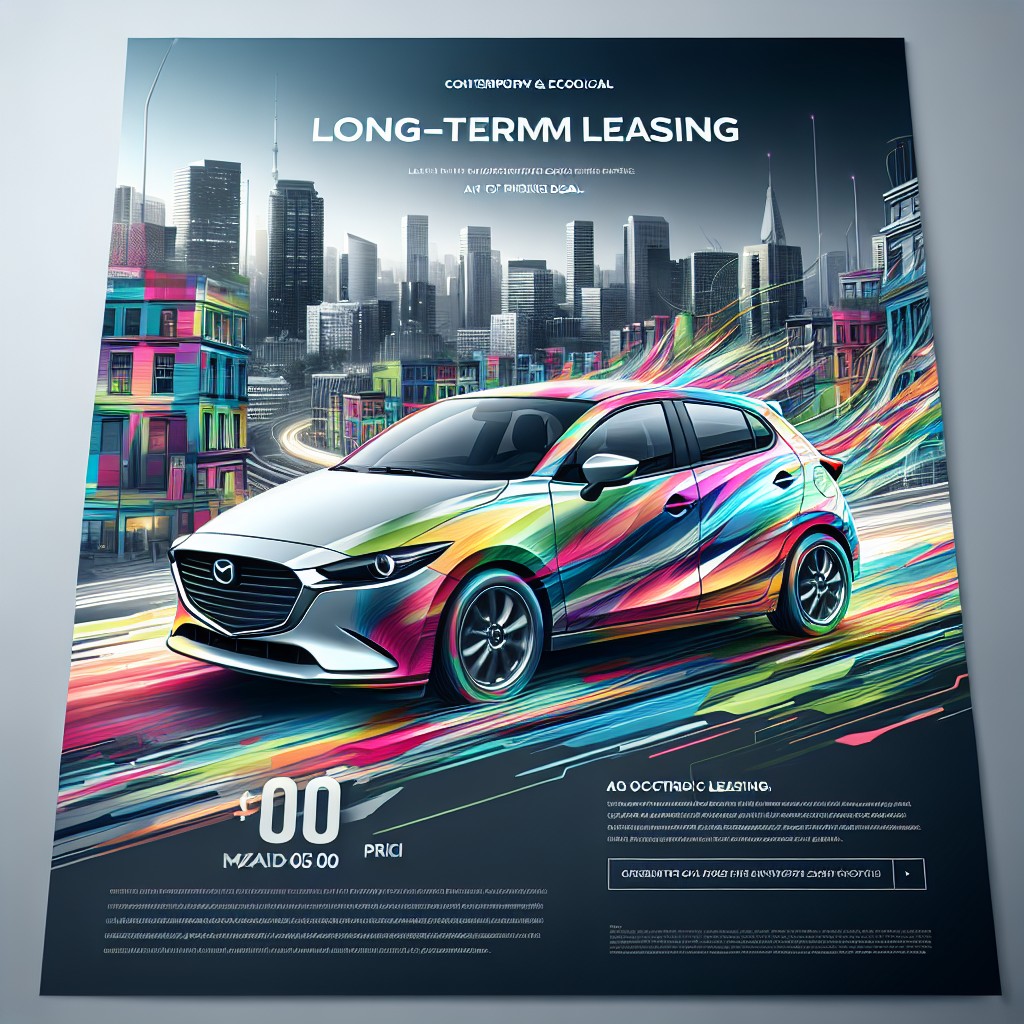 Czy Mazda 2 Hybrid jest dostępna w ofercie wynajmu długoterminowego?
