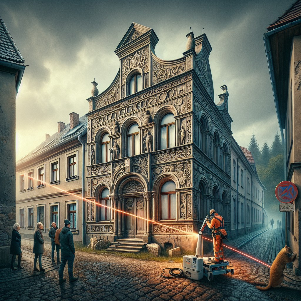 Laserowe czyszczenie kamienia Siemianowice Śląskie