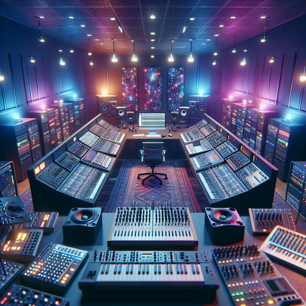 Studio nagrań muzyki elektronicznej